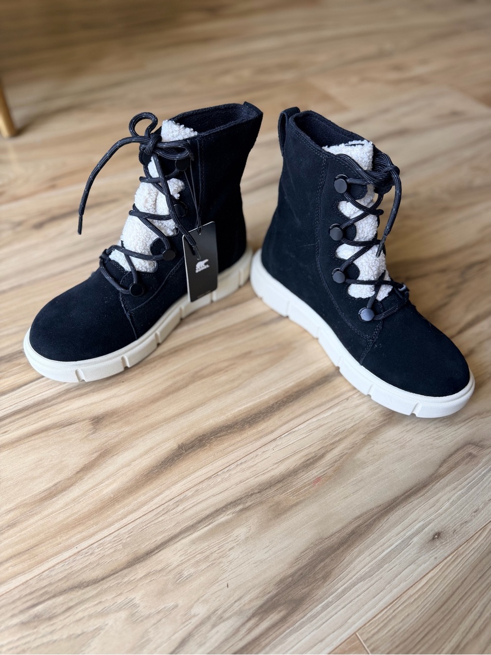Sorel Women's NWT EXPLORER III Joan Cozy Waterproof Boots Size 7.5 - Picture 4 of 9